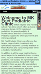 Mobile Screenshot of mkfeet.co.uk